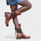 Clara - Botas de Couro
