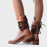 Clara - Botas de Couro