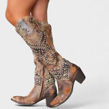 Isilda - Botas Cowboy de Cano Alto