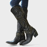Isilda - Botas Cowboy de Cano Alto