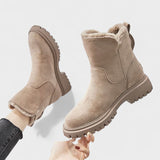 Sónia - Botas Confortáveis de Cano Curto