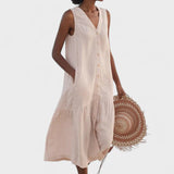 Lidia – Vestido de Verão com Decote em V