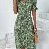 Florbela | Vestido Floral Elegante