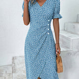Florbela | Vestido Floral Elegante