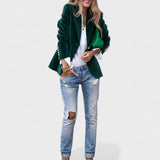 Susana - Blazer Elegante em Veludo