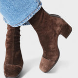 Fátima - Botins de Salto Quadrado