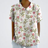 Lina | Blusa em Linho com Estampado Floral