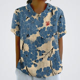 Lina | Blusa em Linho com Estampado Floral