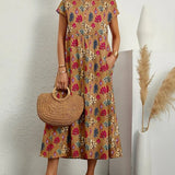 Roxana – Vestido Floral Elegante