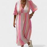 Ana - Vestido com Decote em V