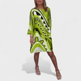 Filipa - Vestido Midi Estampado