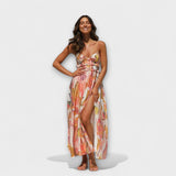Maria - Vestido Elegante Estampado