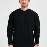 NERO - SWEATER BASICA DE MANGA COMPRIDA
