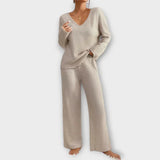 Ribbed Recliner Set – Conjunto Confortável e Estiloso