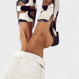 Irene - Mocassins com Padrão Abstrato