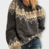 Maya - Sweater de Algodão Aconchegante e de Malha