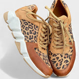 Alice - Ténis Confortáveis com Padrão Leopardo