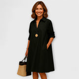 Beatriz - Vestido de camisa moderno