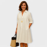 Beatriz - Vestido de camisa moderno