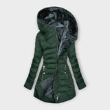 Francisca - Casaco Acolchoado de Inverno com Capuz