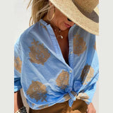 Catarina | Blusa Casual-Chic de Algodão