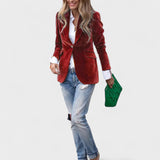 Susana - Blazer Elegante em Veludo
