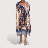 Paula – Vestido Largo com Decote em V