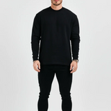 NERO - SWEATER BASICA DE MANGA COMPRIDA