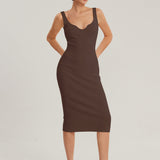 Vestido com Decote em V