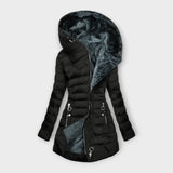Francisca - Casaco Acolchoado de Inverno com Capuz