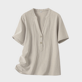 Francisca - Blusa com Decote em V