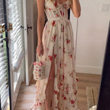 Bela – Vestido Comprido Floral