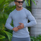 PIQUE - SWEATER DE GOLA REDONDA