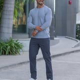 PIQUE - SWEATER DE GOLA REDONDA
