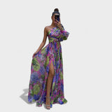 Vera | Vestido Fluido Impressionante