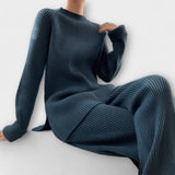 Conjunto 2 Peças de Tricot Canelado Cosy