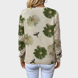 Clara - Blusa de Malha Floral