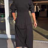 Cátia | Vestido Longo Confortável