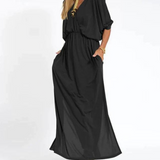 Flávia - Vestido com Decote em V