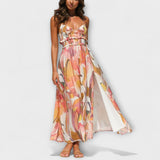 Maria - Vestido Elegante Estampado