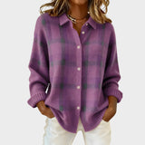 Vera - Casaco de Malha aos Quadrados