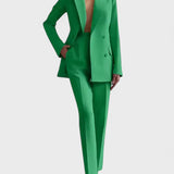 Mariza – Conjunto de Blazer e Calças de Pregas