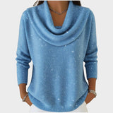 Débora - Camisola de Gola Drapeada