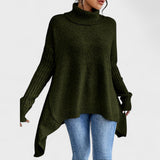 Beatriz - Blusa de Malha com Gola Alta