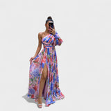 Vera | Vestido Fluido Impressionante