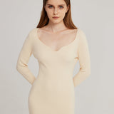 Vestido de Manga Longa
