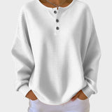Eva - Camisola Casual com Gola Redonda