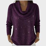 Débora - Camisola de Gola Drapeada