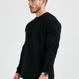 NERO - SWEATER BASICA DE MANGA COMPRIDA
