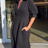 Cátia | Vestido Longo Confortável